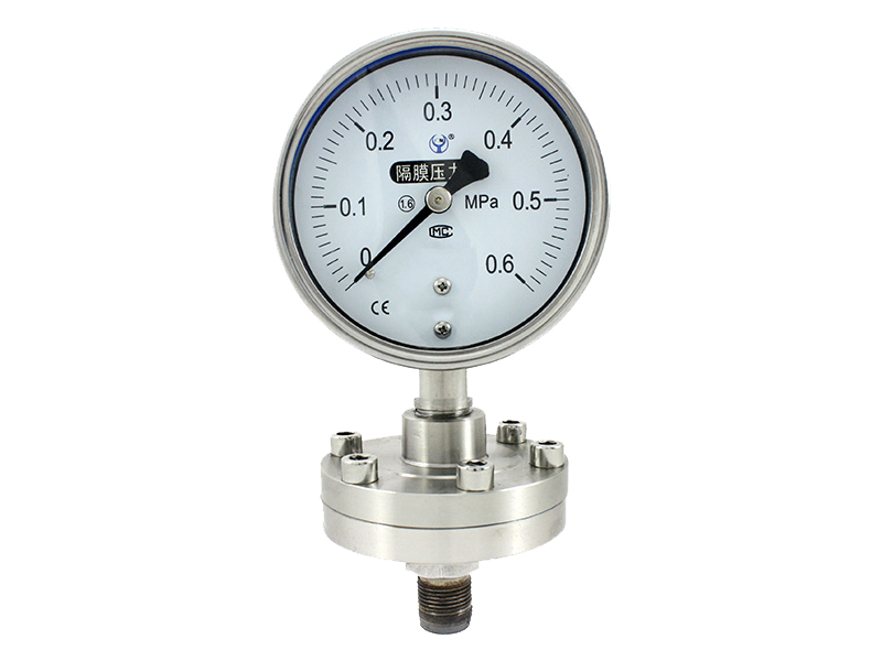 Diaphragm pressure gauge